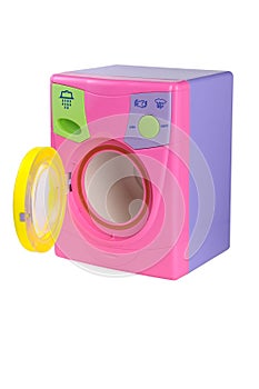 Plastic children's washing machine