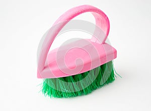 Plastic clothes brush