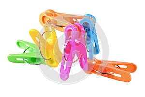 Plastic Clothes Pegs