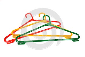 Plastic clotheshangers