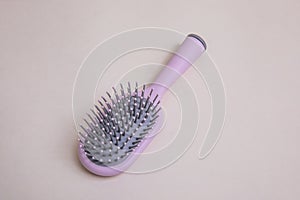 plastic comb with plastic handle
