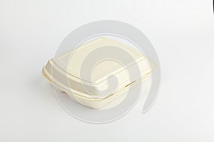 Plastic container for food