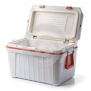 Plastic cooler box with thick insulation
