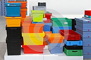 Plastic crates