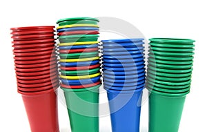 Plastic cups