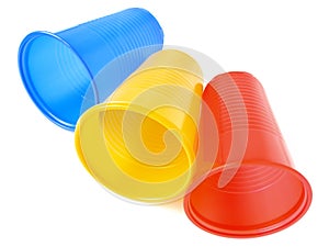 Plastic cups