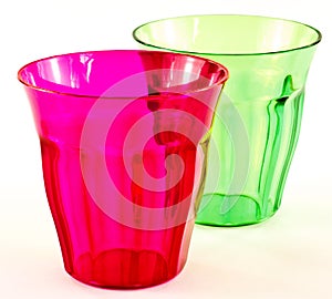 Plastic cups