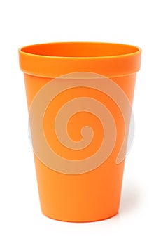 Plastic cups of various colo photo