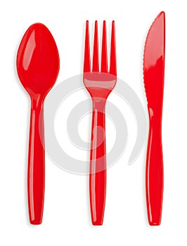 Plastic cutlery