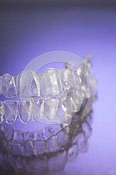 Plastic dental orthodontics