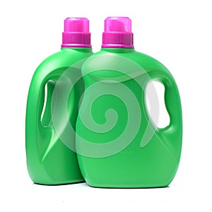 Plastic detergent container