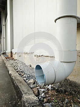 Plastic Drain Pipe, Rain Gutter