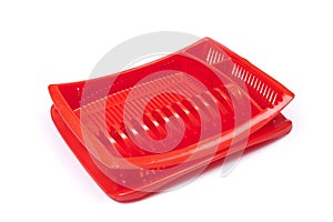 Plastic drainer