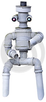 Plastic Ersatz Robot Cutout