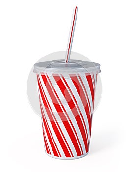 Plastic fastfood cup