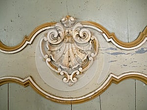 Plastic filler classic renaissance decoration