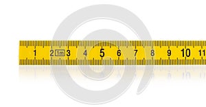 Plastic folding rule