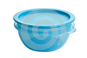 Plastic food container like tupperware