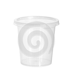 Plastic food cup