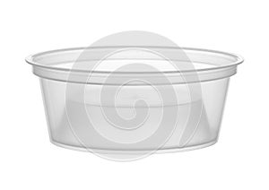 Plastic food cup disposable