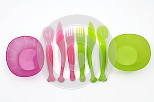 Plastic forks