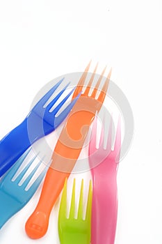 Plastic forks