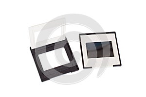 Plastic frames for film diapositive