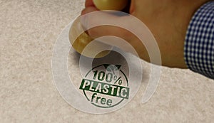 Plastic free 100% stamp and stamping