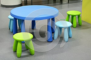 Plastic furniture