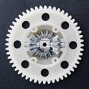 Plastic gear with differential, rc car toy spare part