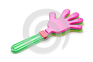 plastic hand clap toy