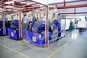 Plastic injection machines