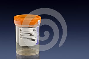Urine Sample Plastic Jar for Medical Laboratory Testing