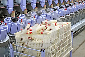 plastic material spindles rollers