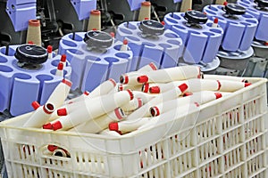 plastic material spindles rollers