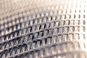 Plastic mesh for protection plant