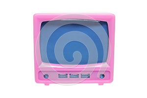 Plastic Miniature TV Set