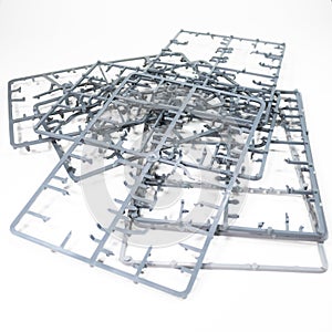 Plastic Model Kit empty trays