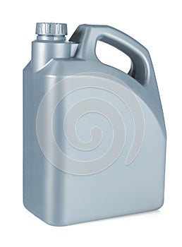 Plastic Motor Oil Container