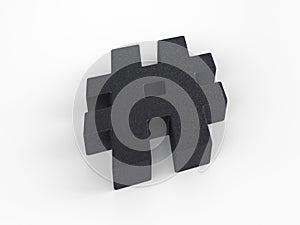 Plastic number symbol