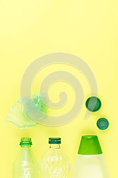 Plastic objects for recycling