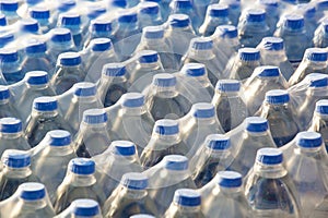 Plastic packaging water