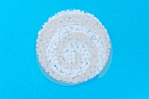 Plastic pellets. Transparent Polyethylene granules. Plastic Raw material .High Density Polyethylene PE-HD. PE-LD.