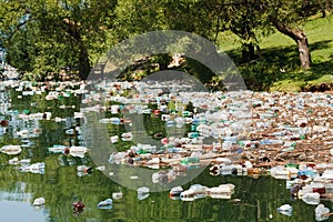 Plastic pollution photo