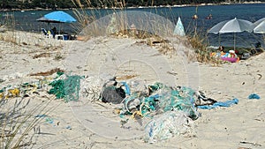 Plastic pollution Ocean Sea