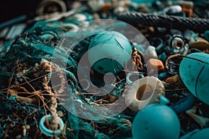 Plastic Pollution in Sea Water Environmental Disaster