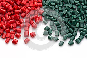 Plastic polymer granulate