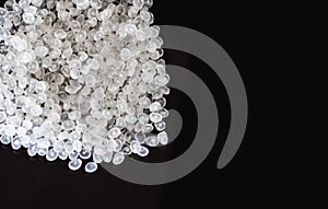 plastic polymer granules