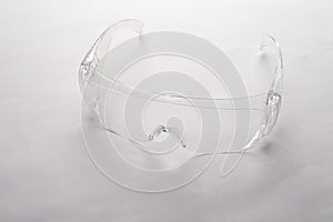 Plastic protective eyewear