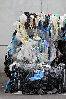 Plastic recycling photo
